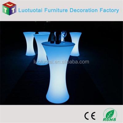 China Bar Table Illuminated Movable Cocktail Bar / Modern Plastic Bar Exterior / Cocktail Bar for sale