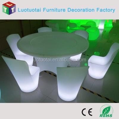 China Wholesale DINING TABLE China Guangdong wedding banquet led dining table for sale for sale