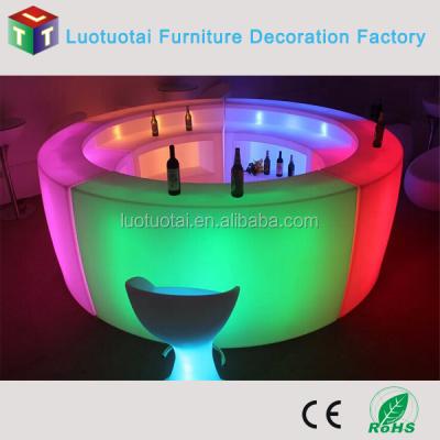 China Bar Table Color Changing Led Bar Counter For Party, Events, Wedding for sale