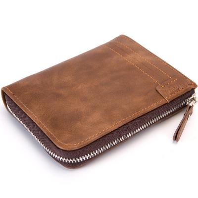 China RFID Blocking Wallet 2022 OEM Custom High Quality Safe Multifunctional Front Pocket Minimalist Pu Men Rfid The New for sale