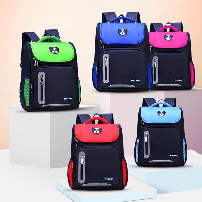 China Wholesale 2022 Daily Life Customize Logo School Backpack Cute Kids Boy Girls Waterproof Backpack Nylon School Bag for sale