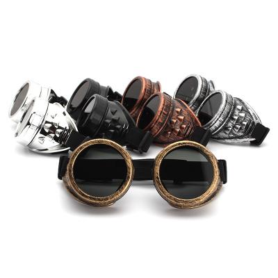 China High Quality Fashion Decorate Vintage Sunglasses Mens Womens Sun Glasses Cosplay Eyewear Steampunk Gothic Punk Glasses for sale