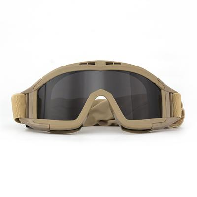 China Comfort Game Tactical Combat Sunglasses Glass Sports Outdoor Shooting Ballistic Lenses for sale