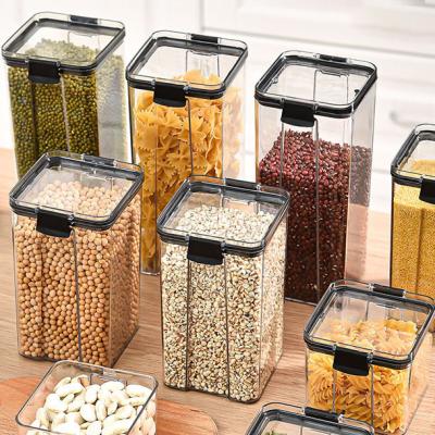 China High Freshness Preservation Kitchen Food Storage Container Airtight Spice Jar With Lids for sale