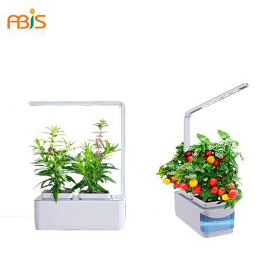 China Modern hot organic hydroponic growing systems garden mini chepaer click and grow indoor smart garden with LED growing light for sale