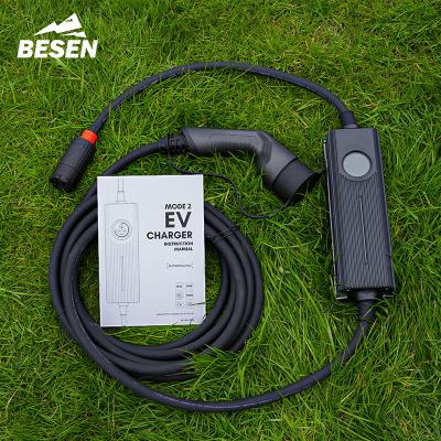 China Electric vehicle charging 16.5kw 3 phase adjustable IP 66 portable ev charger for electric vehicle charging for sale