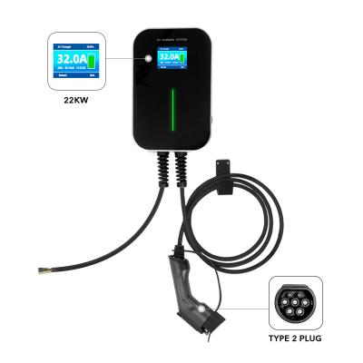 China 16A 1 phase type 1 electric car charging wallbox j1772 ev charger BS-BC-3.6kw for sale