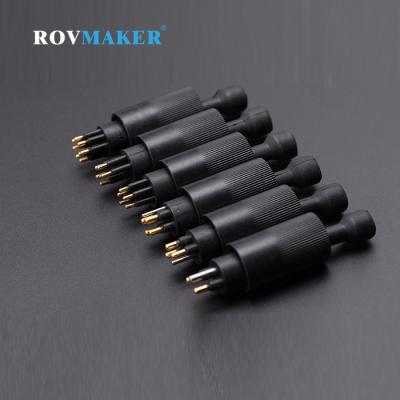 China Underwater Electrical Wet-Mate Dummy Connector Male Plug-2pin/3pin/4pin/5pin/6pin/8pin for sale