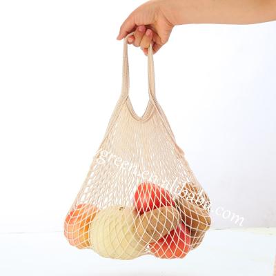 China Wiederverwendbares Nettonullerzeugnis sackt waschbare Baumwolle Mesh Bags For Vegetables ein zu verkaufen