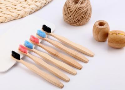 China Stützbare Bambuszahnbürste Mini Eco Bamboo Toothbrushs 14.5cm zu verkaufen