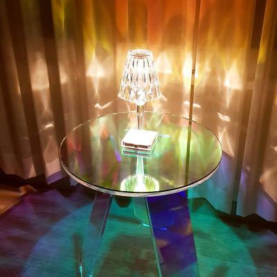 China Light Bar Modern Atmosphere Night Light Crystal Fancy USB Switch Touch Table Modern Lamp for sale