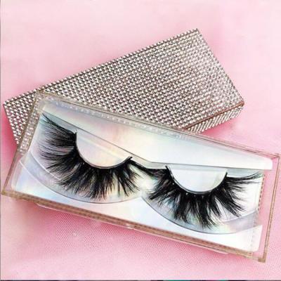 China Wholesale Box 3d Mink Lashes Diamond Eye Lashes Individual Shiny Fluffy Mink Eyelashes 3d Lashes for sale