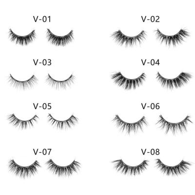 China Magnetic Lashes Lashes Lashes Lashes Magnetic Wrapping Handmade Wholesale Private Label Shiny Magnetic for sale