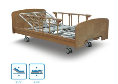 China Two Crank Manual Profiling Hospital Bed  YA-JH82-1 for sale