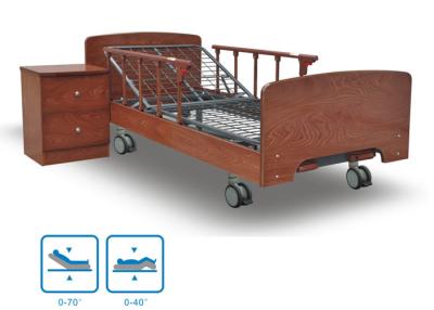 China Two Crank Manual Nursing Care Bed  YA-JH82-2N for sale