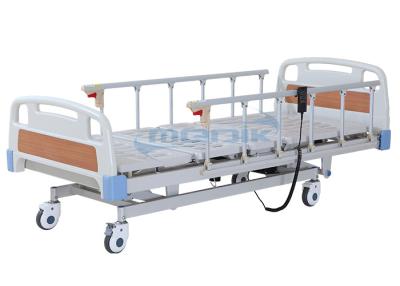 China YA-D3-3 Collapsible Aluminum Railing Electric Medical Hospital Bed for sale