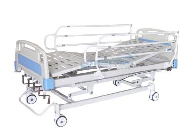 China YA-M5-4 Manual Adjustable Bed With Manual CPR for sale