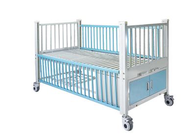 China YA-PM2-2 Manual Pediatric Bed With Central Brake System for sale