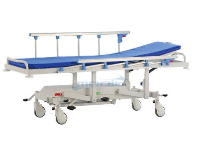 China YA-PS06 Hydraulic Emergency Patient Trolley Collapsible Aluminum Alloy Railing for sale