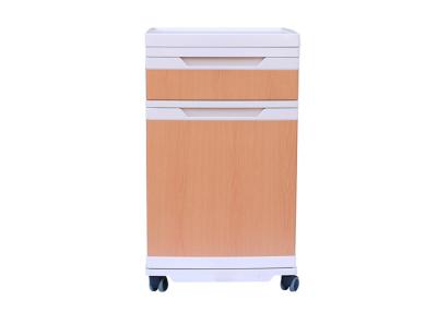 China YA-B03 ABS Hospital Bedside Cabinet With Lock for sale