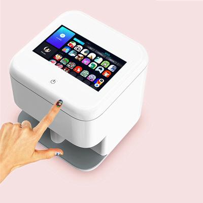 China 3d Art Digital Art Machine, Nail Amovol Nails Printer Portable Automatic Nail Diy Art Nail Printing Machine Mobile // for sale