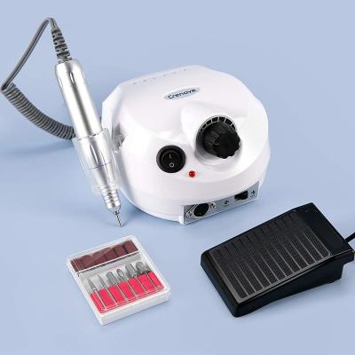 China Eco-friendly Amovol professional nail drills, with 35000 rpm for shaping, polishing, removing gel nails electric nail drill/ for sale