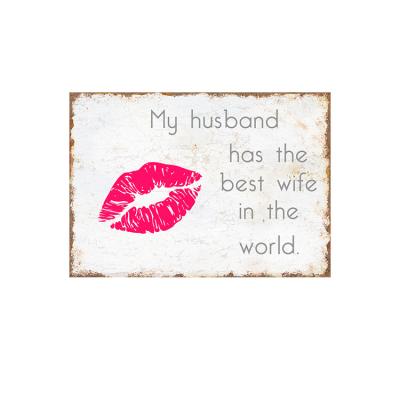 China Best Eco Friendly Funny Fridge Magnets Gift For Wife for sale