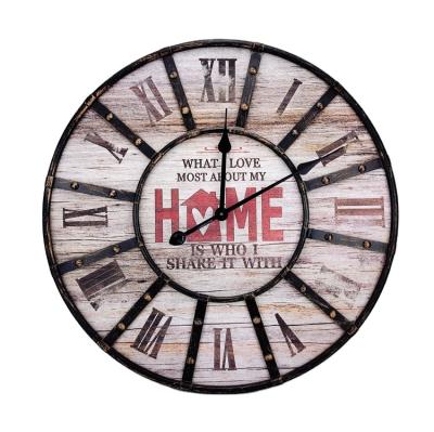 China High quality antique style metal wall clock,antique wall clock,home decoration wall clock for sale