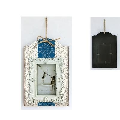 China Wholesale Hot Sale Retro Shabby Chic Cheap Customized Mirror Photo Frame for sale