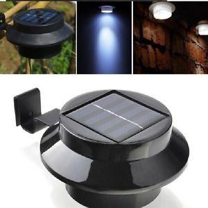 China Solar light gutter light outdoor garden yard wall pathway lamp for sale