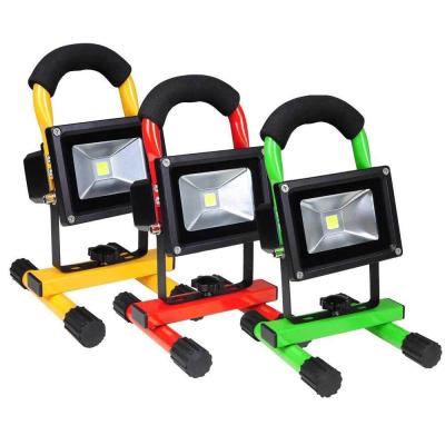 China solar led floodlight 10W cob flood led spotlight for sale