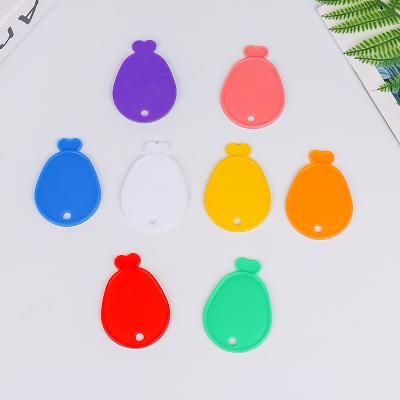 China Wholesale Attendance Heart Shaped Balloon Card Hand Party Tag Toy Wedding Festival Decoration Pendant for sale