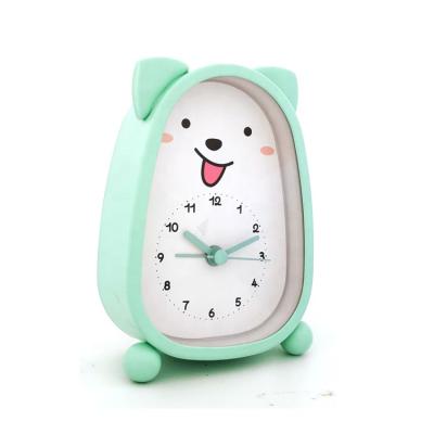 China Children's Alarm Clock Bedside Table Antique Style Cute Animal Children's Bedroom Alarm Clock Student Decoration for sale