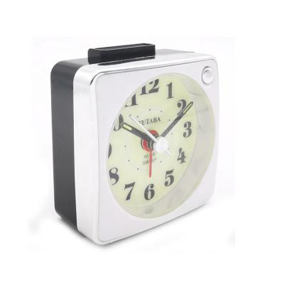 China Mini Size Travel Type Antique Cheap Price BB Best Selling Small Gift Sound Style Alarm Clock for sale