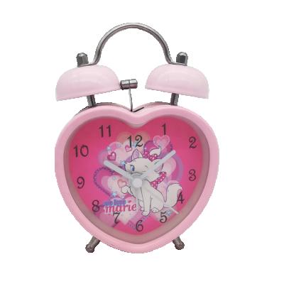 China Antique Style Daily Work Wake Up Slient Motion Soft Night Light Alarm Clock for Kids Children School Dorm Room for sale