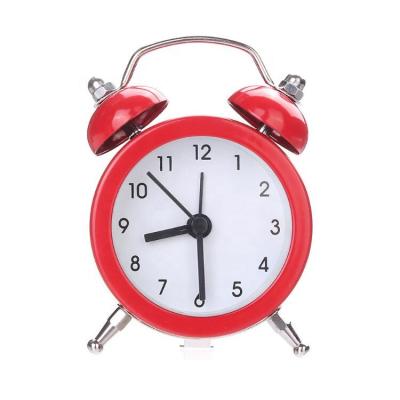 China LUMINOVA 1.5inch Mini Size Alarm Clock Vintage Samll Alarm Clocks Children Gift Box Set for sale