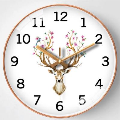 China Antique Style Still Lift Modern Design Best Factory Price Round Wall Clock Home Decoration Wall Clocks for sale