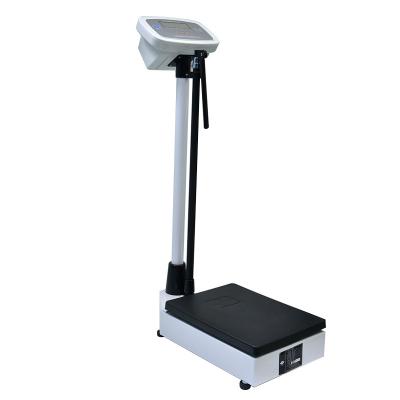 China digital lcd display human body height and weight scale stadiometer height rod weight measurement electronic adult capacity 200kg TCS-200 for sale