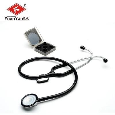 China Metal Luxury Medical Stethoscope Disposable Stainless Steel Head for sale