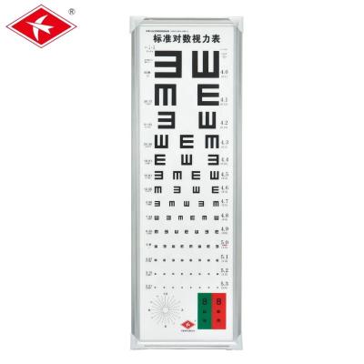 China Ultra-thin insert borad lightweight protable eye chart visual screening light board vision chart box YY-01-01-5 for sale