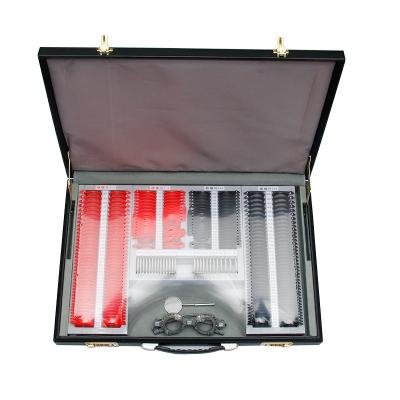 China opitical trial lens set 232/266 PC frame plastic lenses with case YY-01-03-2 for sale