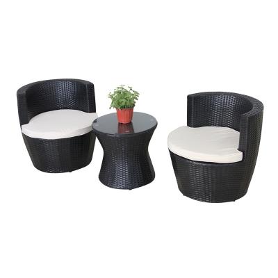 China Durable Hot Selling Modern Garden Rattan Vase Sofa Set Outdoor Patio Furniture Living Sofa for sale