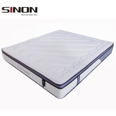 China Hot Selling Latex Mattress Beautiful Design High Density Natural Independent Bed Mattress Cooling Customizable Bonnel Spring Mattress for sale