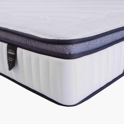 China Sinon Size Quality Hypoallergenic Latex Foam Sheets And Five Star Mattress Manufacturer Hotel Mattress Box Spring for sale