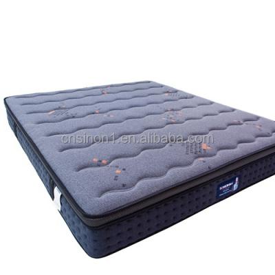 China Bamboo Charcoal Spring Mattress Pocket Bed Mesh Fiber Technology Memory Independent King Size Spring Mattress for sale