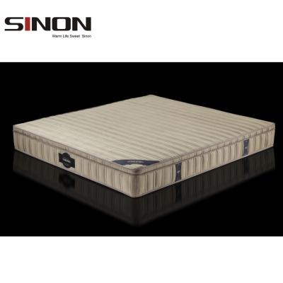 China Hypoallergenic Non-Toxic Natural Bamboo Mattress Foam Mattress Bonnel Spring Bed Bamboo Charcoal Mattress for sale