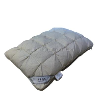 China Anti Dust Mite Latex Series Natural Cotton And Linen Plain Handmade Other Function Bed Pillows for sale