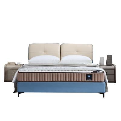 China Various Storage Promotional Goods 1.8 M Double Bed Luxury Leather Bed With High Quality for sale