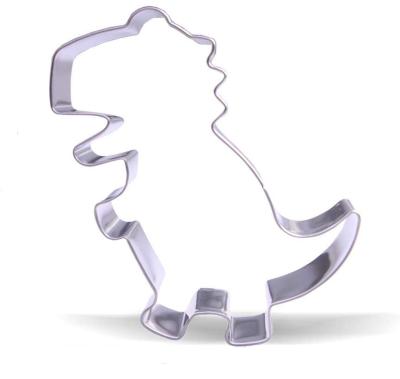 China 2021 New Sustainable Cookie Cutter Dinosaur Shape Animal Cookie Cutter For Dinosaur for sale