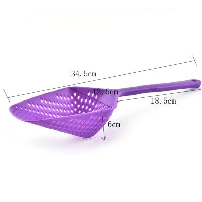 China Viable Tools Accessories Kitchen Drain Filter Spatula Filter Non-sticky Vegetable Water Leakage Kitchen Cooking Tools for sale